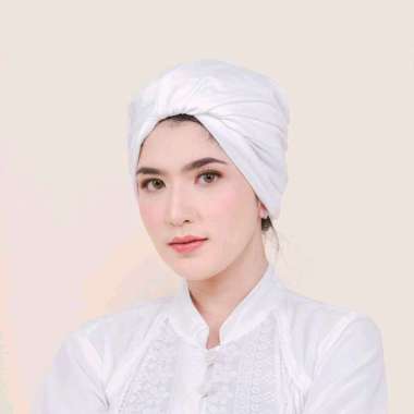 PUSSAT Gyana Turban Jersey Premium Wanita Muslim Dewasa Turban Silang Turban Instan Kekinian Turban 