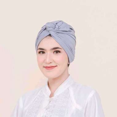 PUSSAT Gyana Turban Jersey Premium Wanita Muslim Dewasa Turban Silang Turban Instan Kekinian Turban 