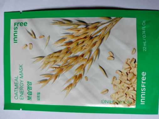 Masker wajah mask sheet Innisfree BPOM Oat