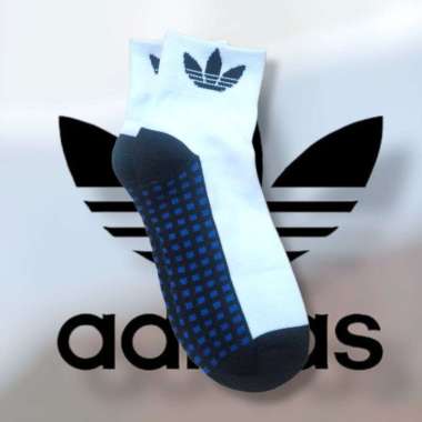 kaos kaki Sport Pria Kaos Kaki Ankle Dewasa kaos kaki Badminton New ADIDAS BINTIK BIRU