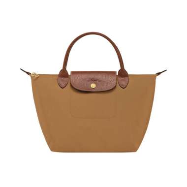 Longchamp Le Pliage Original Small Top Handle Bag Fawn Brown
