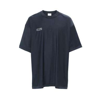 Vetements Inside Out T-Shirt Navy Blue XS