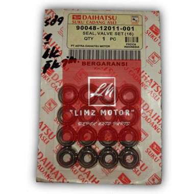 Seal Valve-Seal Klep Daihatsu Zebra 1.3cc S89 & Espass S91 & Feroza & Taruna Set