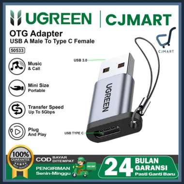 UGREEN Adapter OTG USB 3.1 Type C To USB 3.0 Female C TO USB 50533