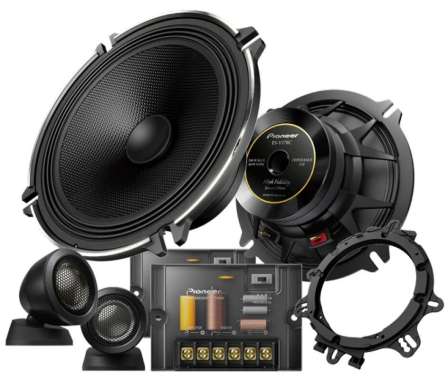 Pioneer TS-V170C 6.5" 2-way Speaker Component System 280 Watt - HiRes Fidelity