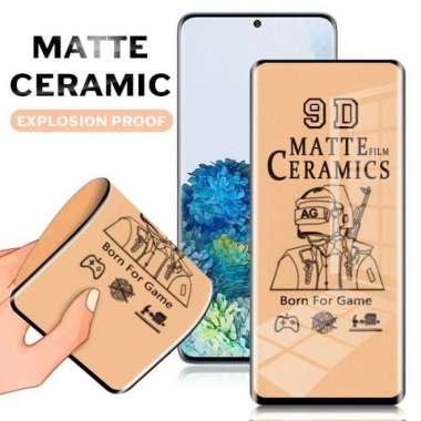 Realme C3 Tempered Glass Ceramic Matte Anti Gores Realme C3