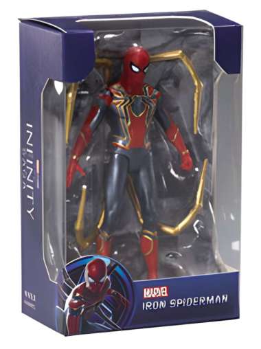 ZD Toys Marvel Avengers Endgame 1/20 Scale Marvel Classical Figures Collection, Warna Iron Spider