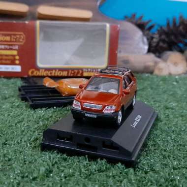 Diecast Miniatur Lexus RX300 maroon skala 1:72