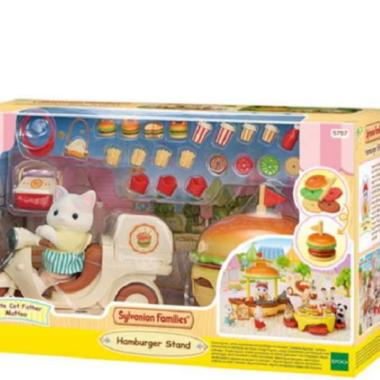 Mainan Koleksi Sylvanian Families Hamburger Stand