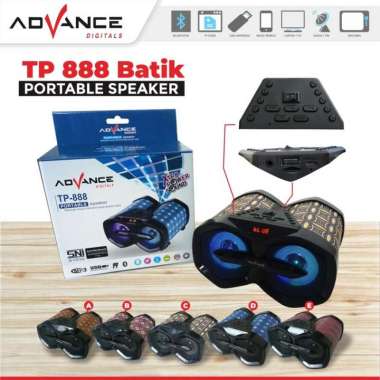 SPEAKER ADVANCE SPEAKER TP888 BLUETOOTH MP3 ADVANCE TP 888 CORAK (C)