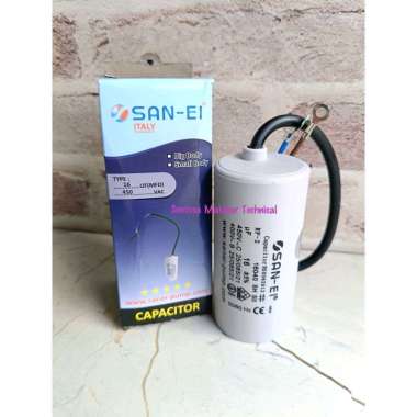 16 UF Kapasitor Capasitor Bulat Kabel Pompa Air 16UF 450V