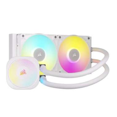 CORSAIR iCUE LINK TITAN 240 RX RGB AIO Liquid CPU Cooler Putih