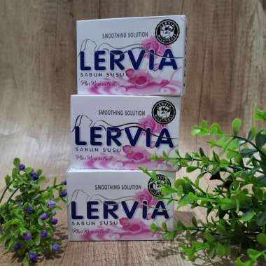 Lervia Sabun Mandi Batang - Sabun Susu - Jual Eceran Rose Extract