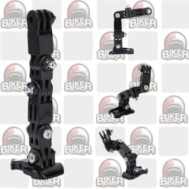 Ruigpro GP20 Helmet Camera Mount Bracket Kamera Insta360 Go Pro Helm