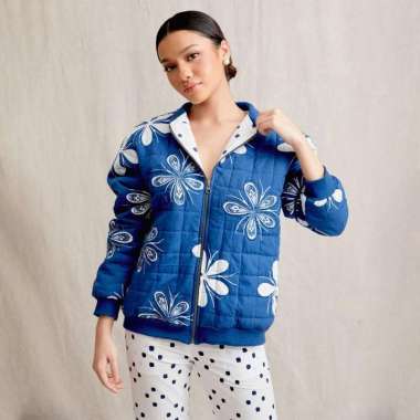 Prana Reversible Bomber Jacket - Amanda Hartanto Batik Prana Jacket