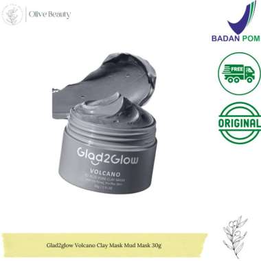 Glad2glow Volcano Clay Mask Mud Mask 30g