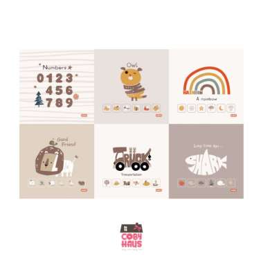 Cobyhaus XPE Puzzle Mat - Playmat Karpet Anak Tebal 1,5CM RAINBOW