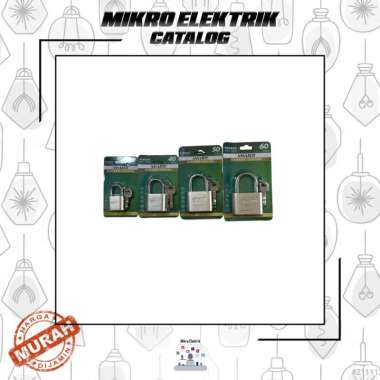 Gembok Chrome AMASCO Pendek 60mm