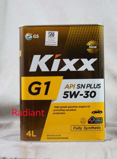 Kixx G1 5W30 SN plus Oli Mobil Full synthetic 4 Liter