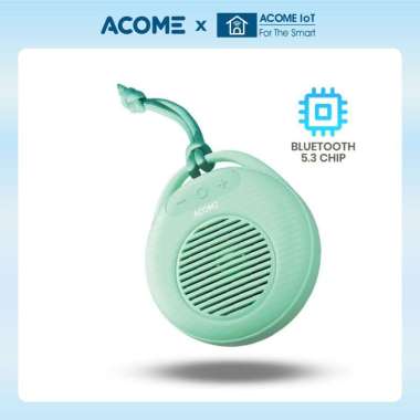 ACOME A15 SPEAKER MINI TWS BLUETOOTH 5.3 ULTRA BASS WITH RGB PORTABLE