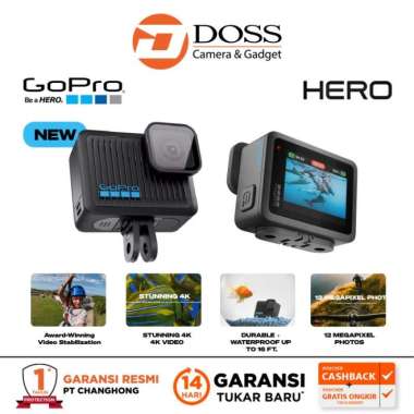 GoPro Hero Action Camera 4K Go Pro Hero Action Cam StandardPackage