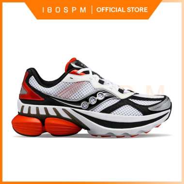 SAUCONY - Grid NXT - White / Red | Sepatu Lifestyle Pria dan Wanita 42