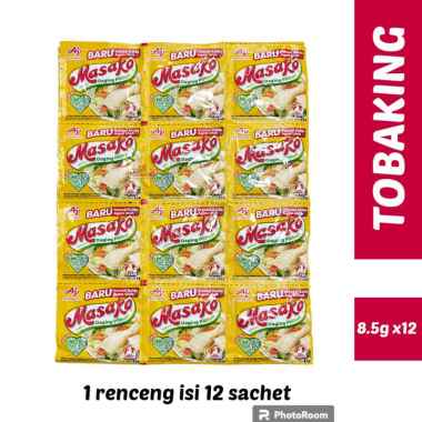 Masako Renceng isi 12 sachet Penyedap Rasa Masako Ayam Masako Sapi Ayam