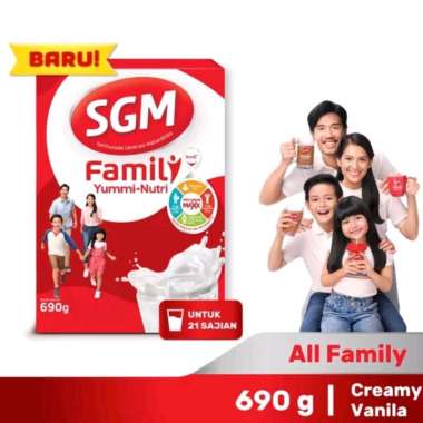 Promo Harga SGM Family Yummi Nutri Creamy Vanilla 690 gr - Blibli