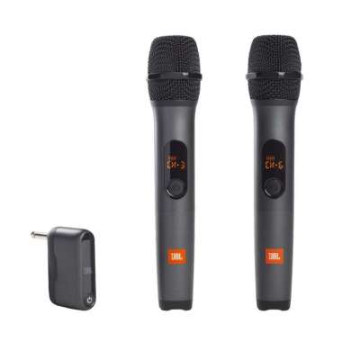 JBL Wireless Microphone Set 2 Mic Karaoke Wireless With Receiver JBL AS2