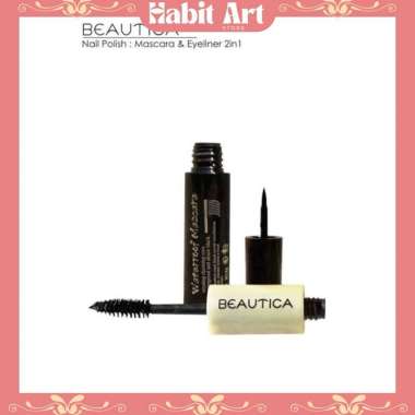 Beautica 2 in 1 Liquid Mascara & Eyeliner
