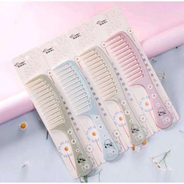 Sisir Rambut Karakter lucu kartun Korea Sisir renggang
