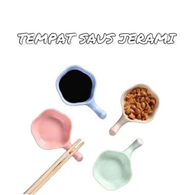 TEMPAT SAUS MINI JERAMI IMPORT / TEMPAT SAUS SAMBAL MINI RANDOM