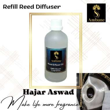 refill pengharum ruangan Diffuser Hajar Aswad 100 ml putih