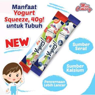 Yogurt squeeze cimory Stick (1 box isi 25 ) yougort murah dah enak rasa random