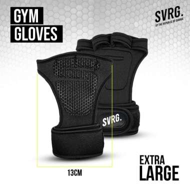 The Republic of Svarga Gym Gloves Svarga | Sarung Tangan Fitness | Weight Lifting Gloves XL