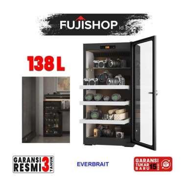 EVERBRAIT Premium Electric Dry Cabinet DHL 200D Dry Cabinet Kamera Garansi Resmi