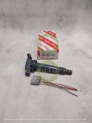 Ignition Coil Koil + Socket Coil Soket Koil Toyota Hilux Innova Inova Fortuner Bensin 90919-T2008 Or