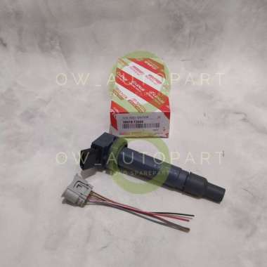 Ignition Coil Koil + Socket Coil Soket Koil Toyota Hilux Innova Inova Fortuner Bensin 90919-T2008 Or