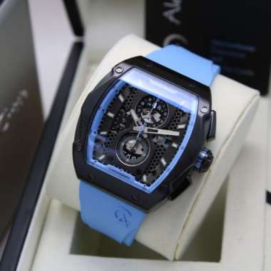 JAM TANGAN PRIA ALEXANDRE CHRISTIE AC 6608 AC6608 LIGHT BLUE ORIGINAL