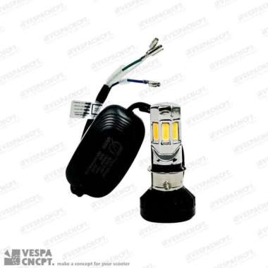 Rtd Headlamp Led M02E 6 Sisi White Yellow Vespa Sprint Primavera S Gts