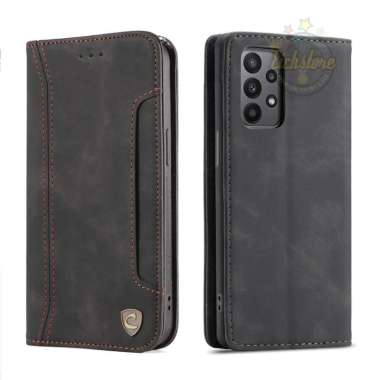 Case Samsung A32 5G Super Slot Caseon C001 Case PE Leather Full 360 Degree Mewah Flip Cover Auto Loc