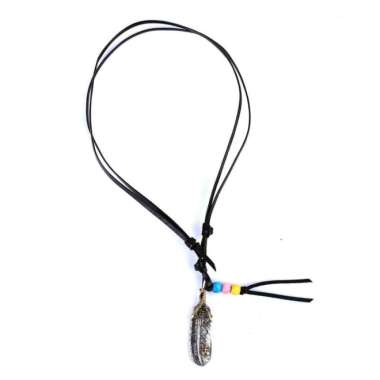 Kalung Feza Kulit Asli Feza Necklace Leather LTHRKRFT Brown