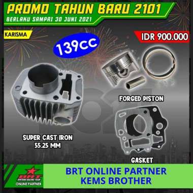 BLOK BRT KHARISMA SUPRA125 BOREUP 139CC