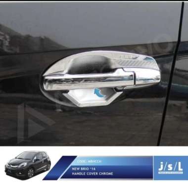 Paket JSL Cover Handle + Outer Handle Chrome Brio 2012-2017