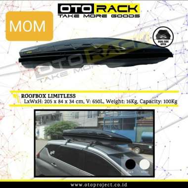 Roof Box / Roofbox Limitless Otorack 650L Black