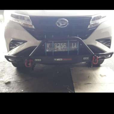 Paket Towing Bar ARB + Tanduk Depan TRD Hitam All New Rush 2018-2020