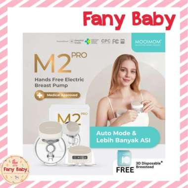 MOOIMOM HANDS FREE ELECTRIC BREAST PUMP M2 PRO 24MM