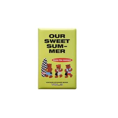 THENCE Vintage Sticker Book / Sticker Premium Korea Vol. 3