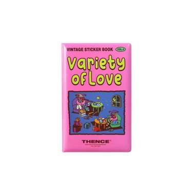 THENCE Vintage Sticker Book / Sticker Premium Korea Vol. 4