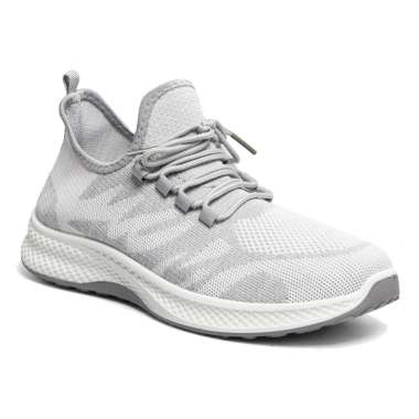 Dr. Kevin Sepatu Sport Pria Men Sneakers Sekolah Flyknit Tali 889-084 Putih 44